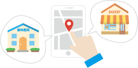 GoogleMap検索画面